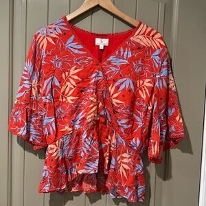 LOST + WANDER Still On Vacay Top NWT sz L